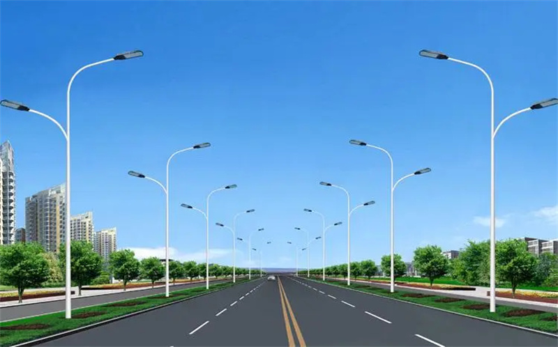 市电路灯杆