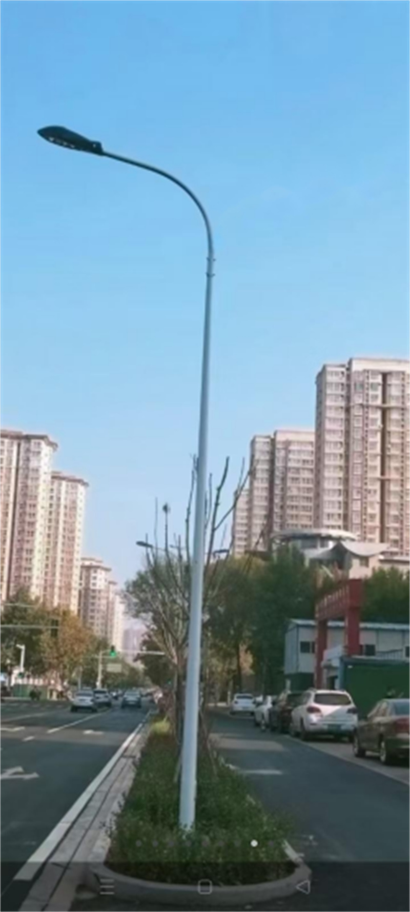 市电路灯杆